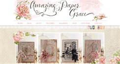 Desktop Screenshot of amazingpapergrace.com